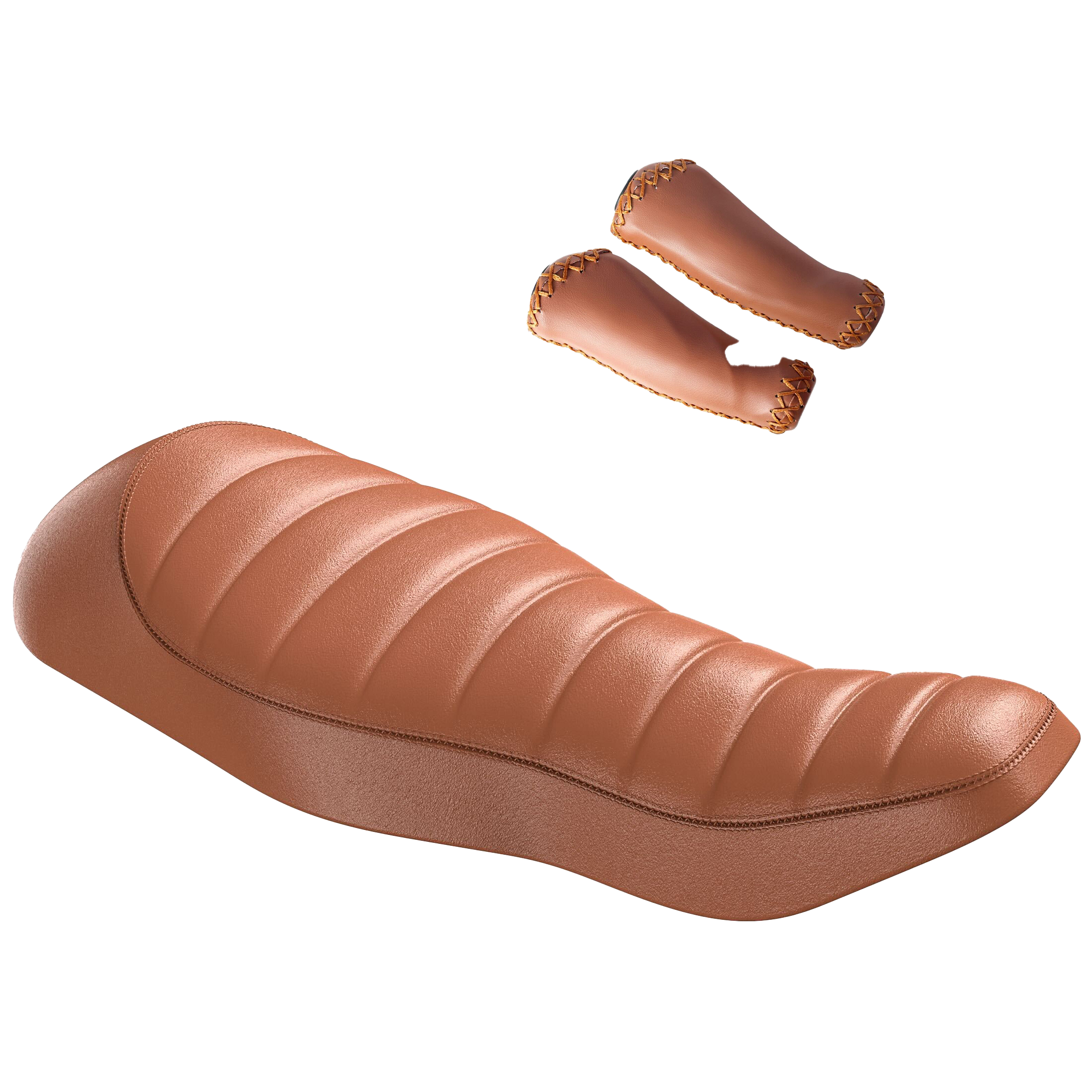 Brown Seat Grips Set For GTX & Bullet X