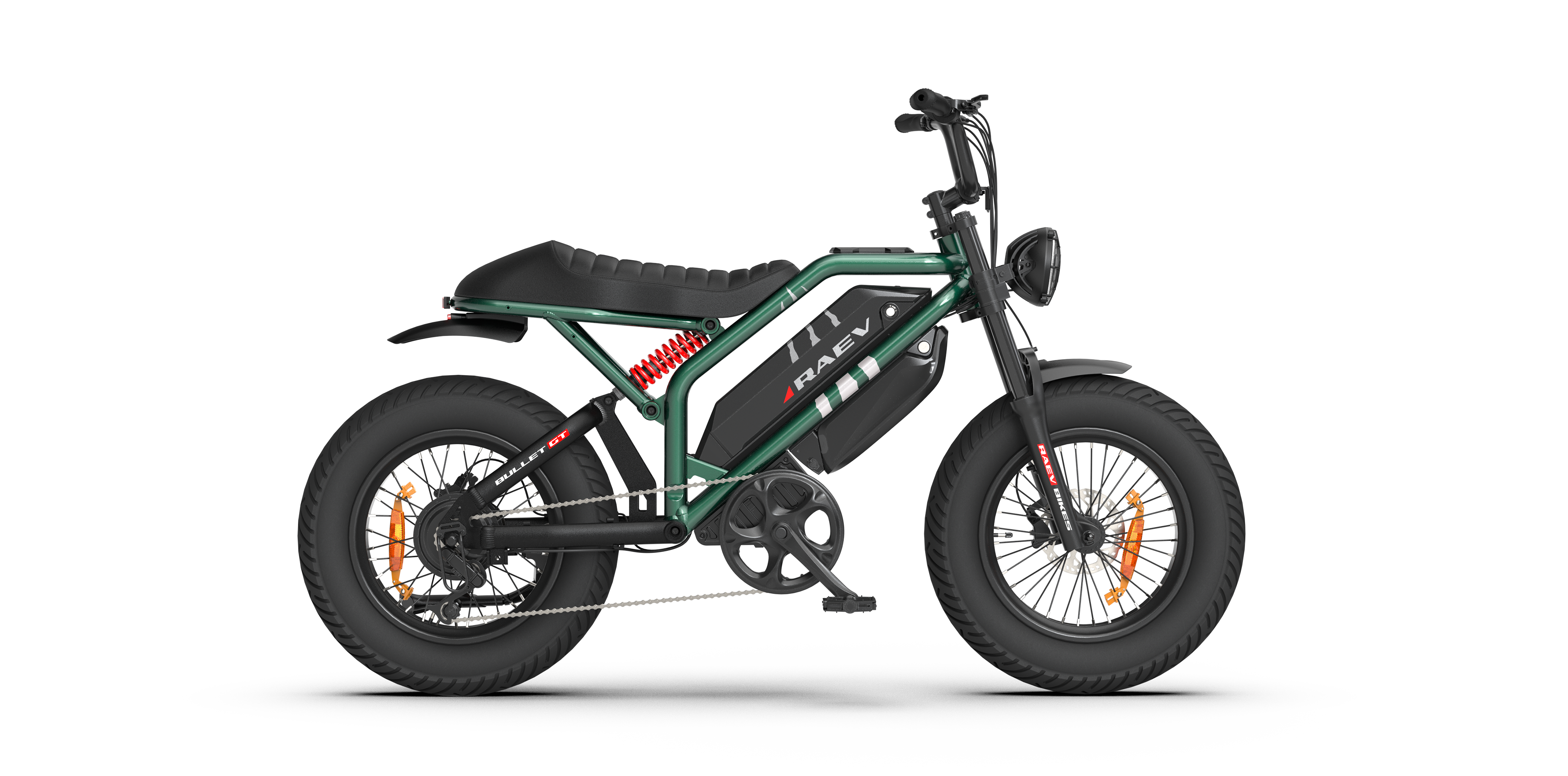RAEV Bullet GT V2 | Retro Look & Modern Power – RAEV Bikes